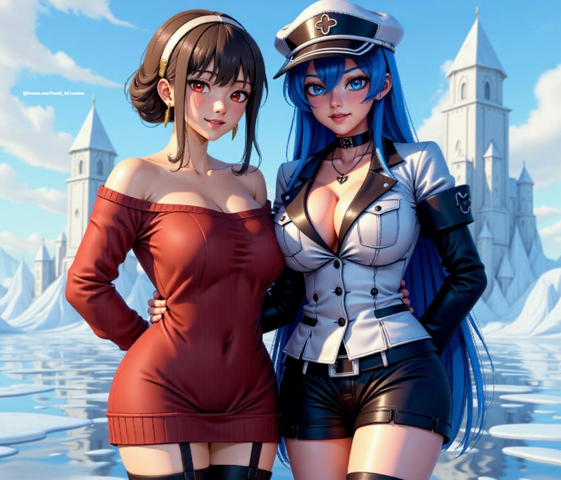 QT your Double Trouble 💞

#yorfoger #esdeath #SPYxFamily #AkamagaKill #Anime #AIart