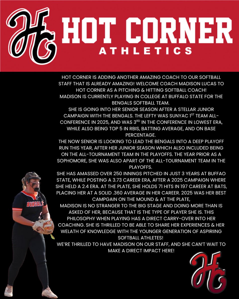 Hot Corner Athletics tweet media