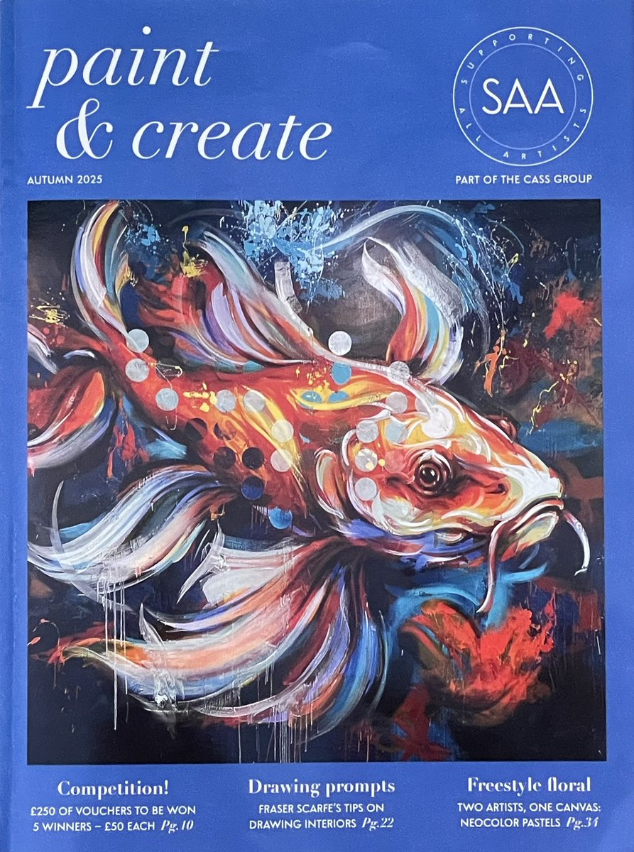 OwenJot69356's tweet image. PAINT &amp;amp; CREATE

Delighted to feature in the Autumn Edition of ‘Paint &amp;amp; Create’ - The SAA magazine - part of the Cass Group. Thank you to Rachel Graham - Editor. 

See pages 28 - 29 or view below.

#environmentalartist #environmentalart #environment #recycling #AwardWinning