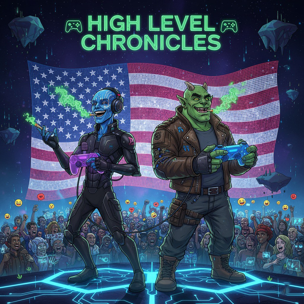Level up your chill 🎮✨
High Level Chronicles — where gaming meets cannabis and conversation.
Tune in, laugh, vibe, and escape the chaos. 💨
🎮💚 Let’s get high on good vibes &amp; great talks!

👉 Follow all our socials &amp; join the High Level journey🚀
FB- facebook.com/share/1CSMmkRm…