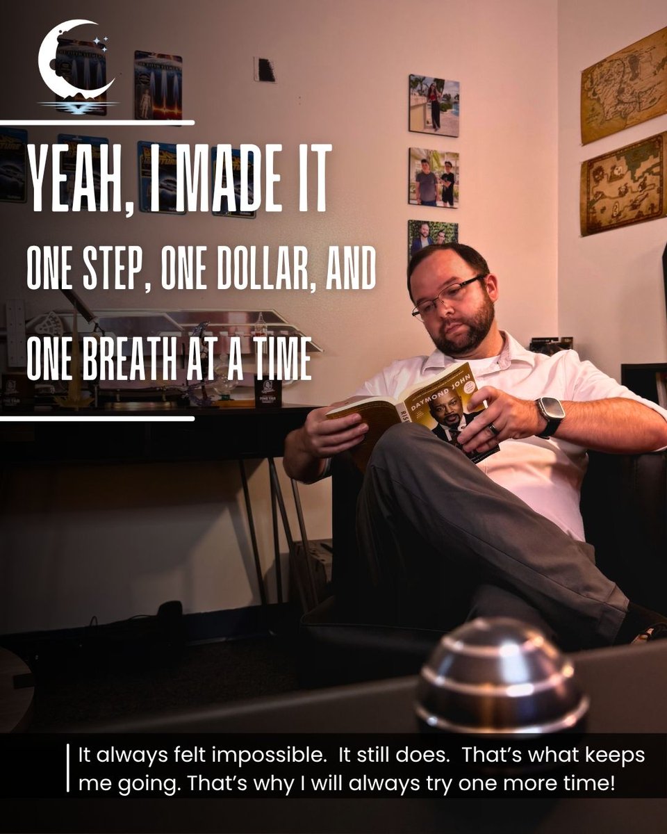 AdamChurchwell's tweet image. Success stories often hide the struggles behind the glory. 🌟 Remember, if I can achieve both success and work-life harmony, so can you. Embrace the journey and remember, it happens just one step, one dollar, and one breath at a time. #WorkLifeHarmony #SuccessSimplified