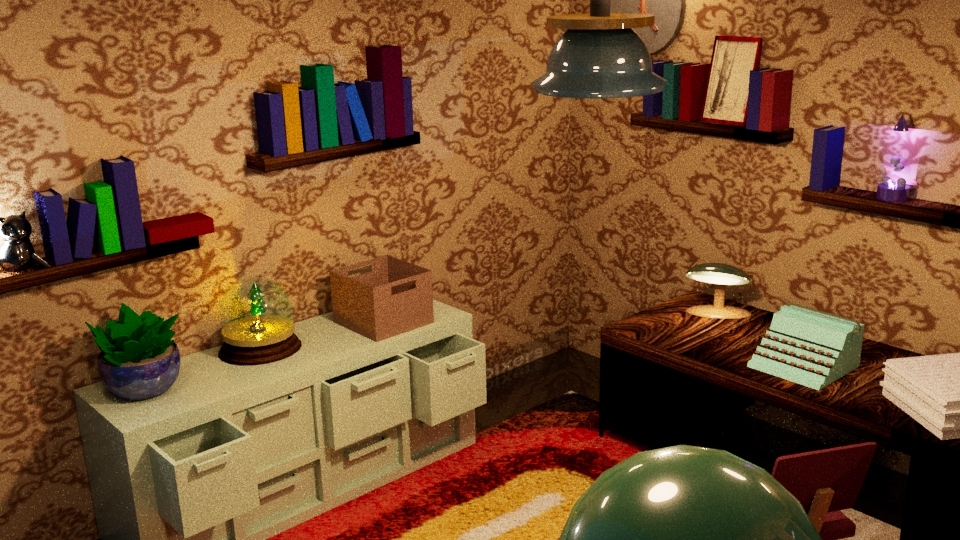 cyfallsanimate's tweet image. Stepping back in time ⏰

Animation 2 students were challenged to create a 3D room using UV Mapping from a random theme- and this one nailed the vintage aesthetic.

🖥️Daniel Balmaceda
Room Theme: Retro Office

#mayaautodesk #3DAnimation #3DModeling #cyfalls