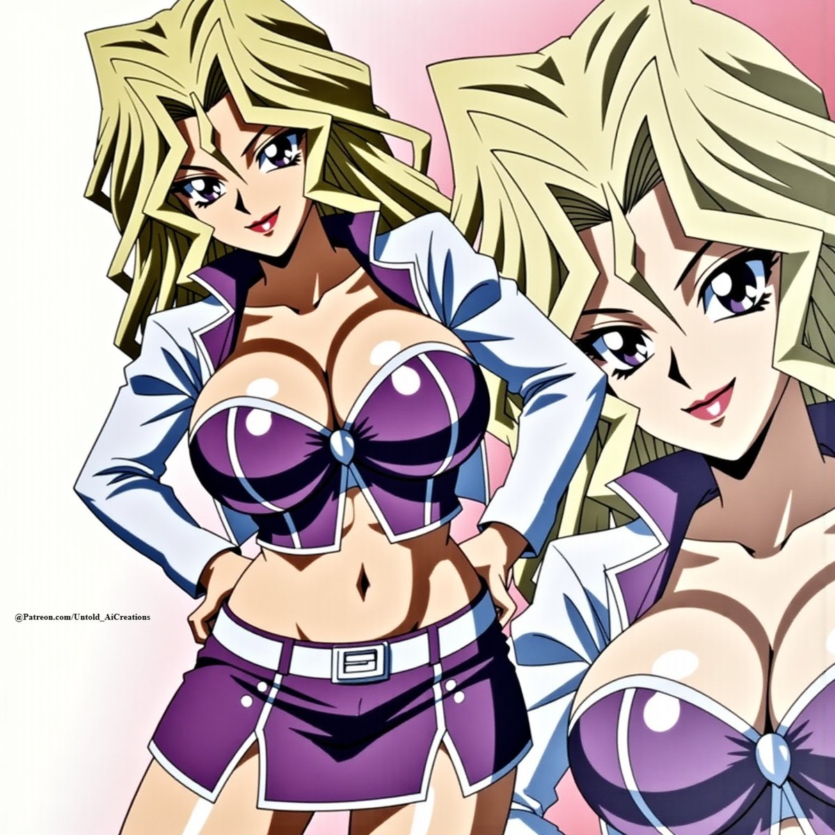 QT Your Purple Art 💜

#Mai_Valentine #yugioh #AIart