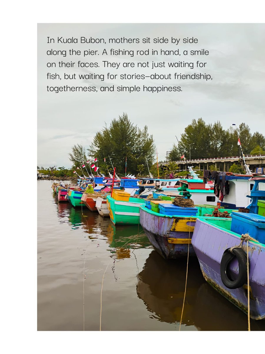 Officialwana's tweet photo. At Kuala Bubon, the charm isn’t just in the sea or boats — it’s in the laughter, stories, and simple joys shared by its people. 🌅💙

#KualaBubon #AcehBarat #VisitAceh #PesonaIndonesia #WonderfulIndonesia #HiddenGemIndonesia #DiscoverAceh #LifeByTheSea #SimpleHappiness https://t.co/v3VVqBRmaZ