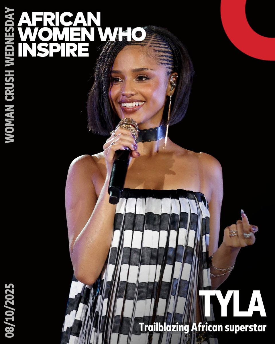 GlblCtznAfrica's tweet photo. #WCW Tyla 🌍🔥
South Africa’s star owned the stage in NYC 💃🏾
#Tyla #GCFest #GlobalCitizenAfrica #AfricaToTheWorld https://t.co/W2ldkN9J5j