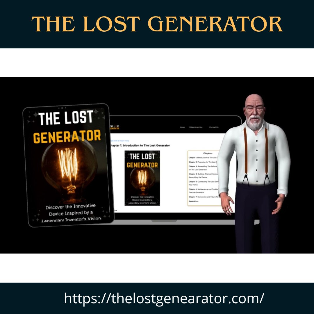 pro_review_hub's tweet image. ⚡ Stay prepared for blackouts &amp;amp; save money every month! Build your own clean energy system with The Lost Generator. Get started → thelostgenearator.com 🔋🌍
#CleanEnergy #DIYGenerator #SustainableLiving