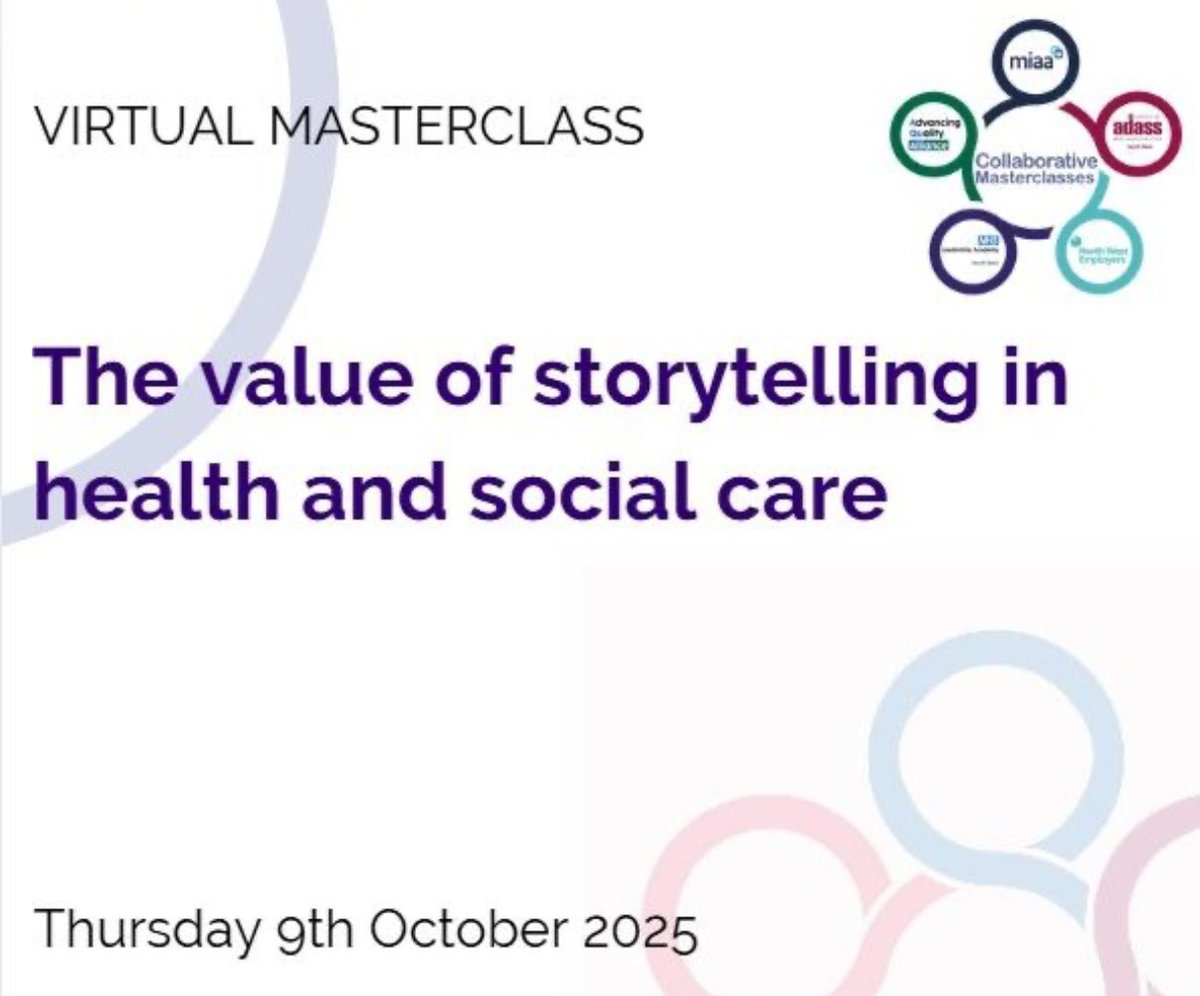 North West ADASS tweet media