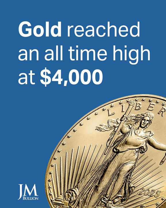 🌟 Gold Breaks $4,000/oz! 🌟

Momentous breakthrough — spot gold has never been this high. 🔥

How high will it climb?
#Gold #PreciousMetals #Bullion #SafeHaven #GoldMarket