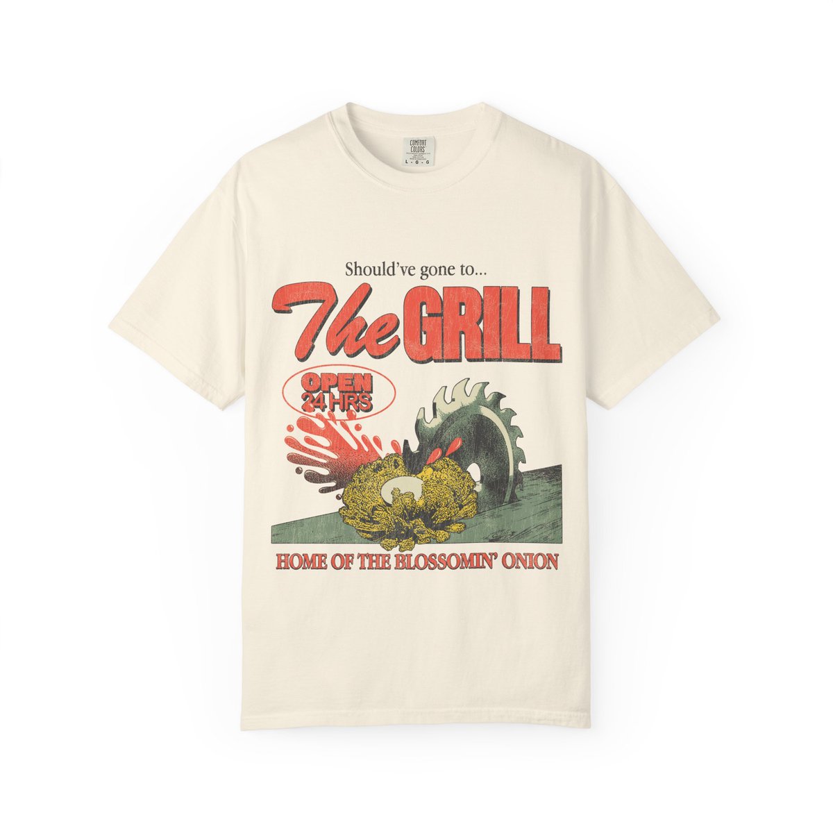 deadmeatjames's tweet image. Hot Saw Summer lives on in our brand new merch for THE GRILL! 

Get it while you can, as they&apos;ll only be available for two weeks starting today!

#ShouldveGoneTo