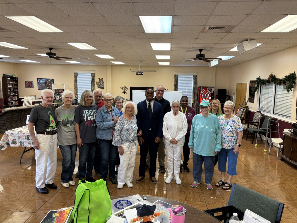 DixieTiger40's tweet photo. @JordanAmbrosewx  THANK YOU for such a great presentation!!! We already love you here at the Taylor Senior Center and we’re hoping to see you again soon! https://t.co/jURKctzCKh