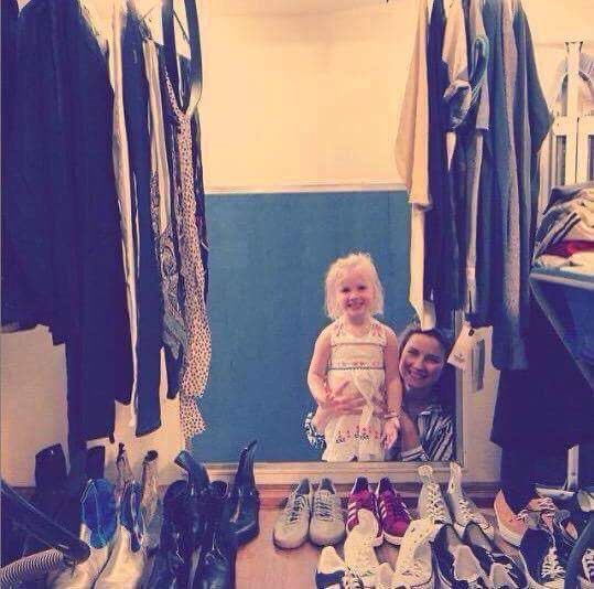 so nice of zayn to have harry's clothes in the dressing room he shared with louis💘