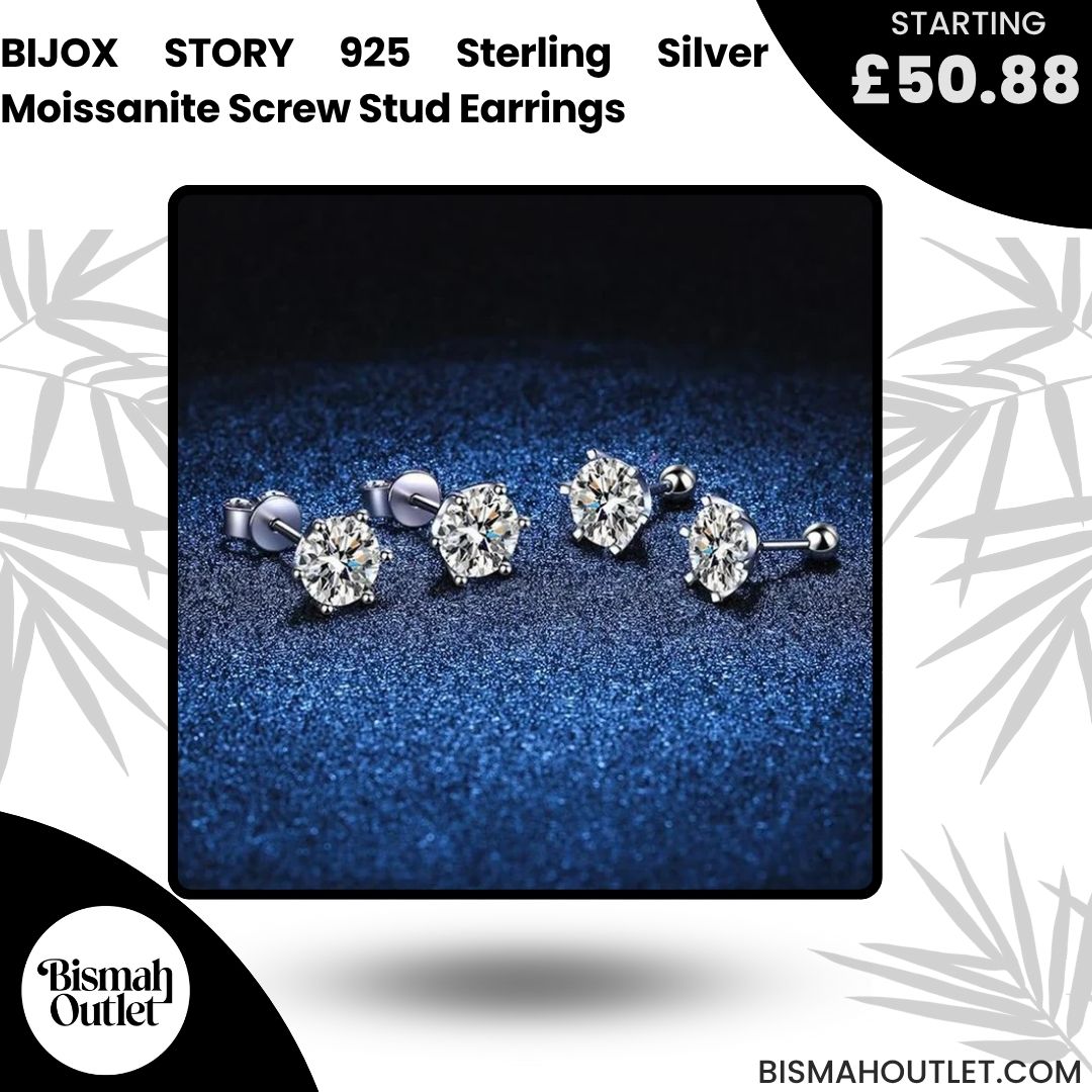 BismahOutlet's tweet image. 💍 Timeless Brilliance 💍
Say yes to elegance with BIJOX STORY 925 Sterling Silver Moissanite Screw Stud Earrings 💎
✨🛍️ Shop now 👉 bismahoutlet.com/products/bijox…
#BismahOutlet #SterlingSilver #MoissaniteEarrings #WeddingJewelry #DiamondStyle #StudEarrings #ElegantAccessories