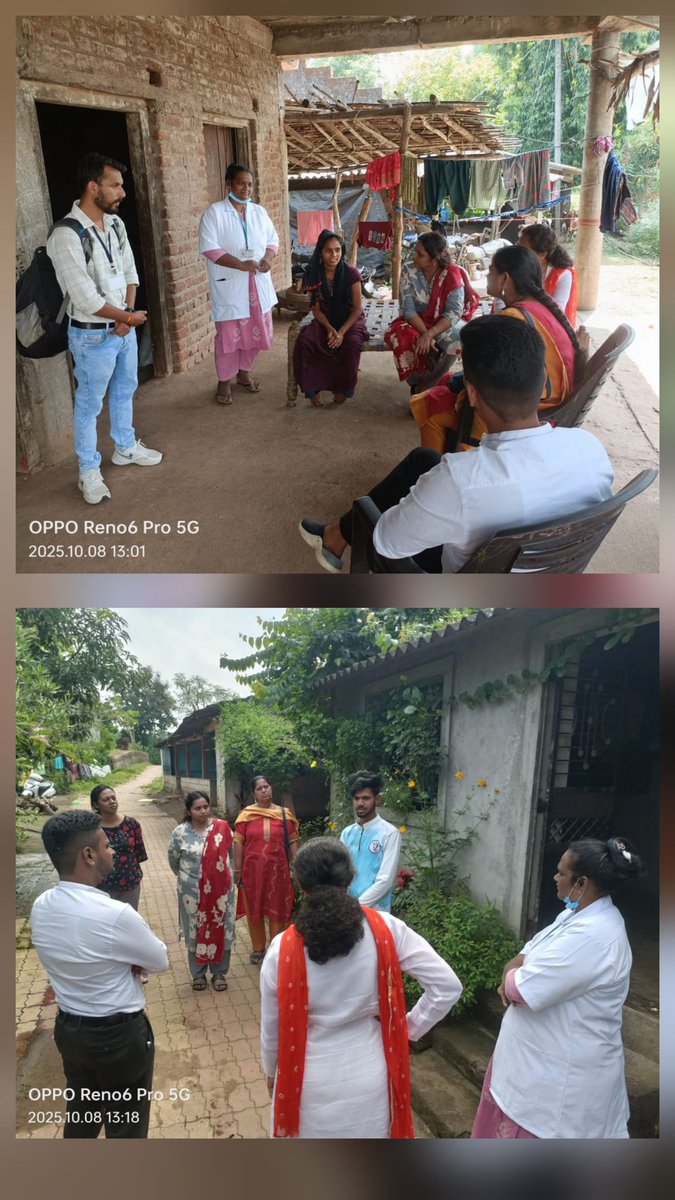 PHCKharetha's tweet photo. 8/10/25
🏥🇮🇳#SRMTEAM #VISIT AT #AAMGALIBA
#RECORD #REPORTS #PHC #DATA #CLEAN #IEC #HEALTHTEAM #VISIT
#TBPATIENTVISIT
@PHCKharetha @Bharuch_Health @MoHFW_INDIA @WHO @UNICEF @UNICEFIndia @DDOBHARUCH1 @CollectorBharch @Mamnetrang_ @WHO https://t.co/cMjhoGu8RJ