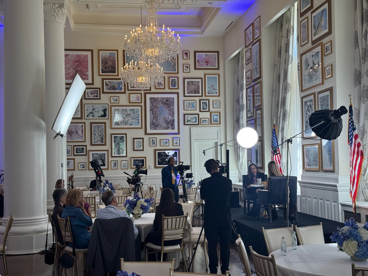 Few people understand the legal and cultural battles shaping our nation like <a href="/HarmeetKDhillon/">Harmeet K. Dhillon</a>. 
Grateful for our thoughtful conversation in D.C. about truth, courage, and standing firm in your convictions.