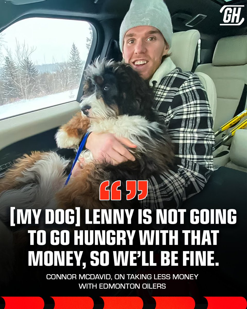 Connor McDavid shared some perspective as he continues earning praise for taking a massive discount in Edmonton 🧡🐶