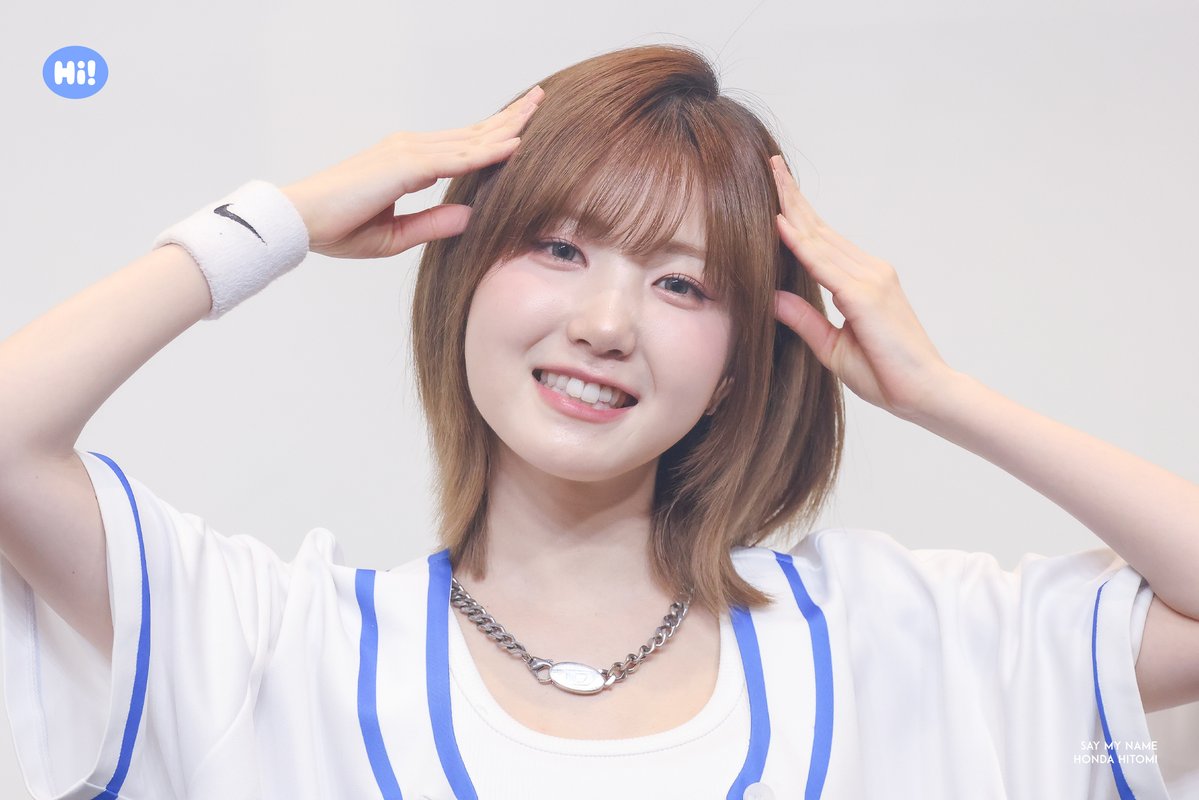 SAYMYNAME HITOMI 本田仁美 チェキ DAILYDUCK2024 モデルプレス on X