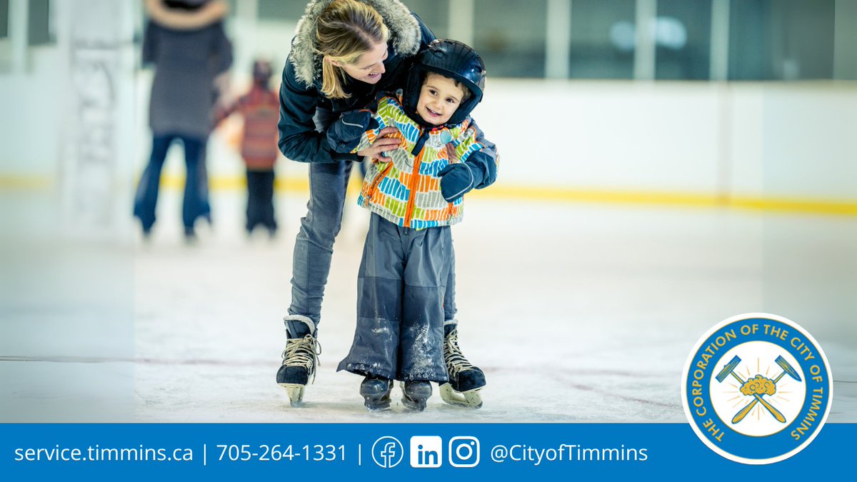 Indoor skating schedule now online.
👉 timmins.ca/our_services/r…
Free pre-school/adult skates have started. Regular indoor public skating gets underway on November 1.
#Timmins #skateseason #laceup