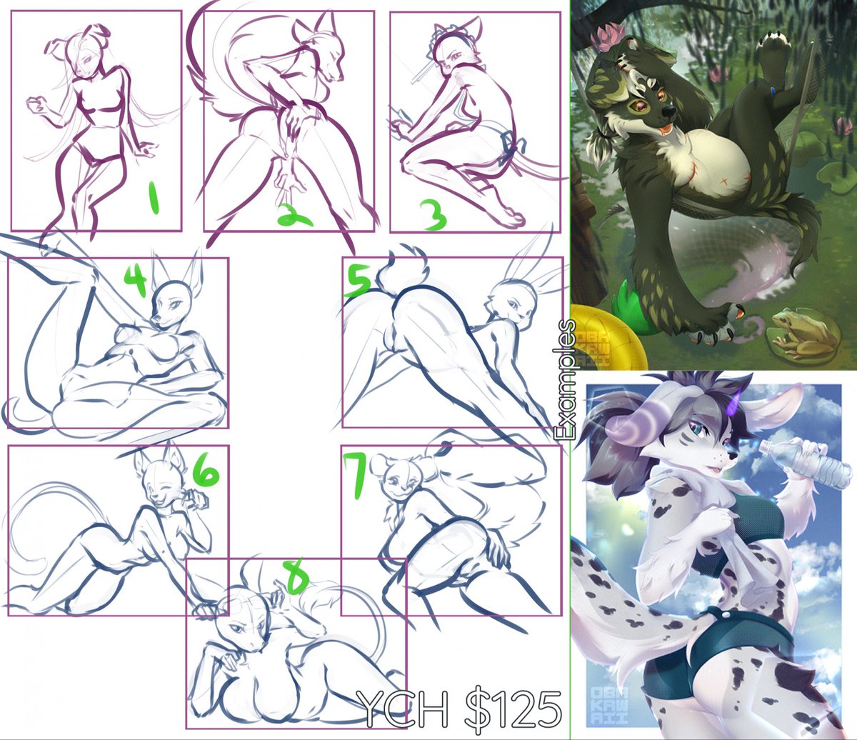 A bunch of gesture YCHs for $125 each ($75 off)!
In serious need of some money due to bounced rent, so if you could share, I would appreciate! (And I understand if you can't!)
(8 is taken)