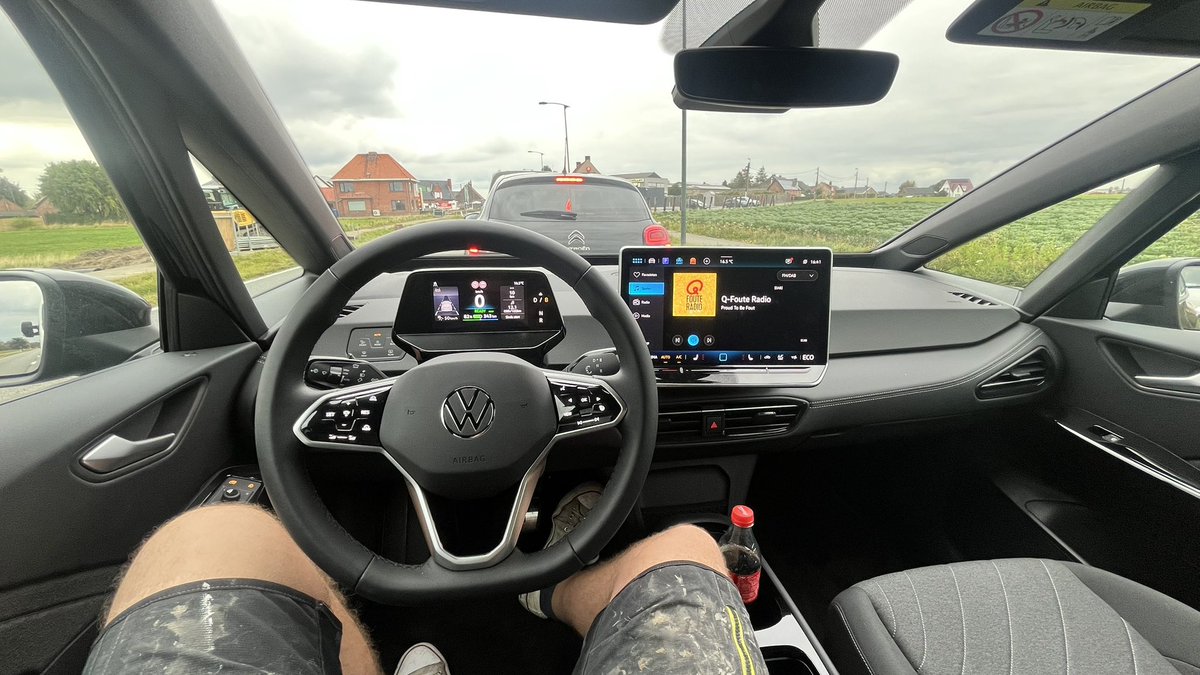 My vw v6 pickup is in so dealership though I would be impressed by this id3 pro performance with 204hp.    I’m happy it’s dry inside and it rolls but goddamm whoever buys this …. No wonder vw ev sales suck.     
It felt like I was driving the new standard model y ….☠️😂.