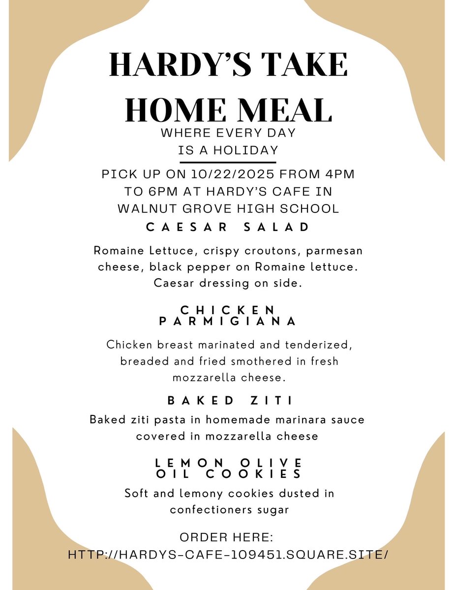 Walnut Grove HS Culinary Arts tweet media