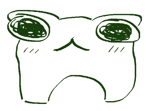 A little frog for you to make your day better!