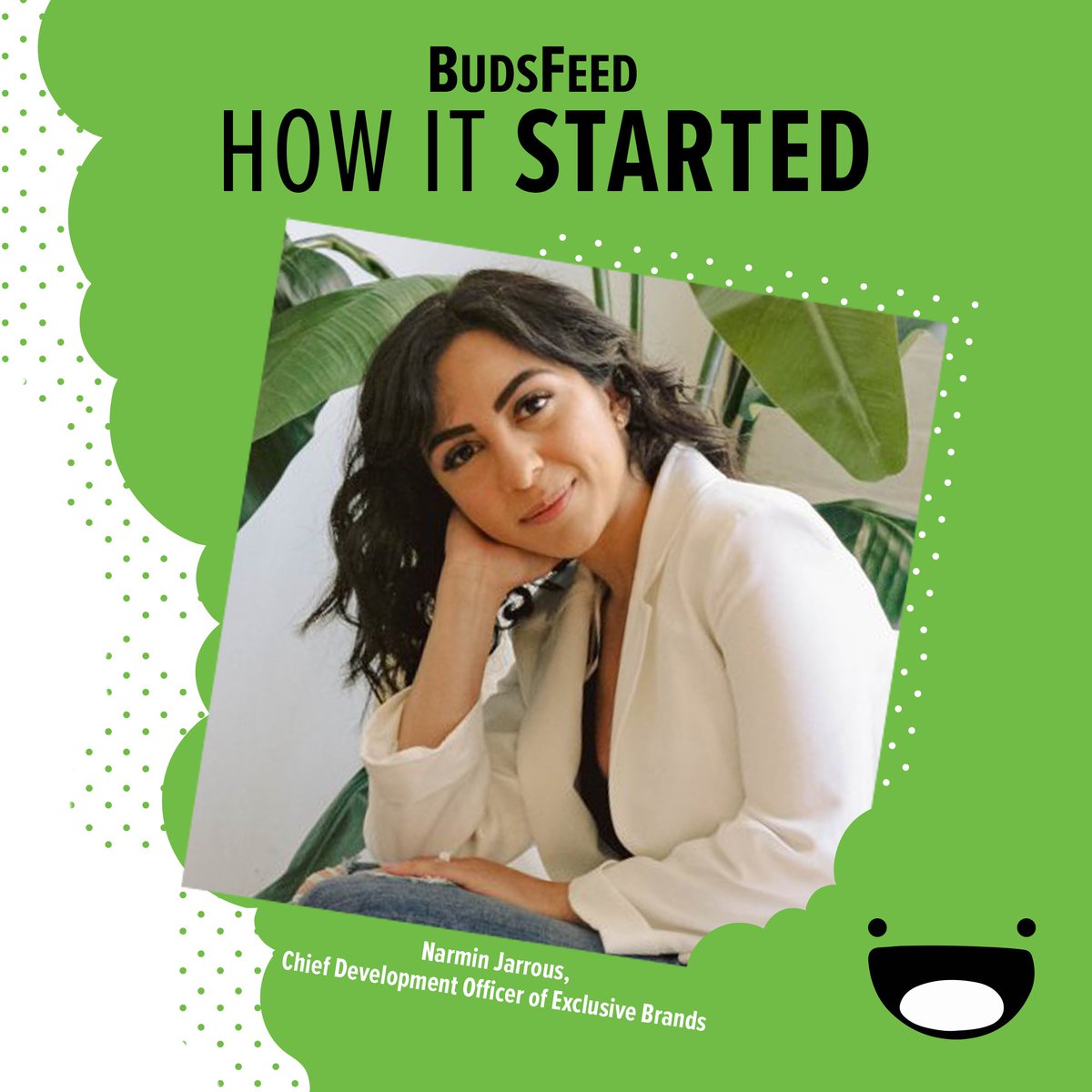 As part of our “How It Started” interview series, we had the pleasure of chatting with Narmin Jarrous, Chief Development Officer of <a href="/exbrandsmi/">Exclusive Brands</a>, a vertically integrated Michigan cannabis company. Check out the whole interview at budsfeed.com/blogpost/how-i…