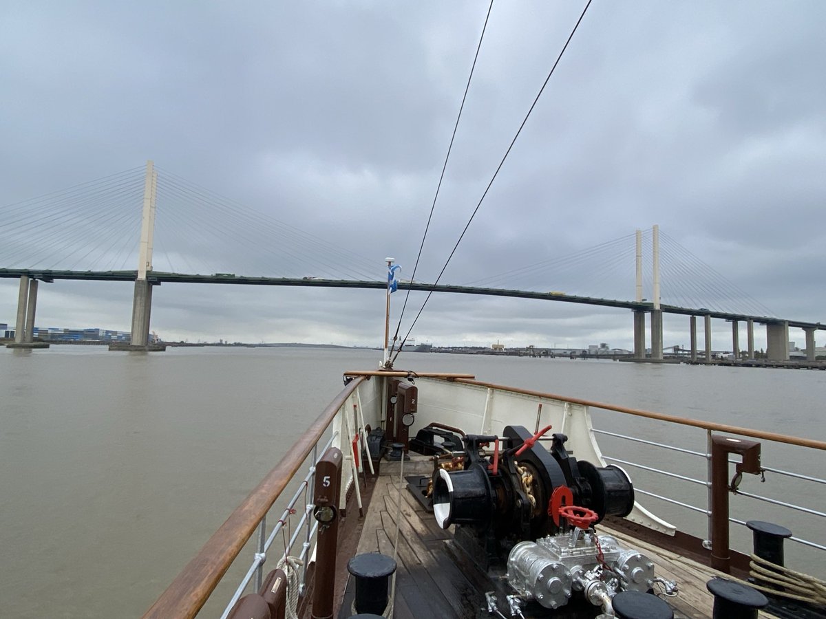 <a href="/PS_Waverley/">Paddle Steamer Waverley</a> Fantastic trip today Gravesend - Southend- Pool of London and back.   Many thanks and all the best for your winter maintenance and for next season.