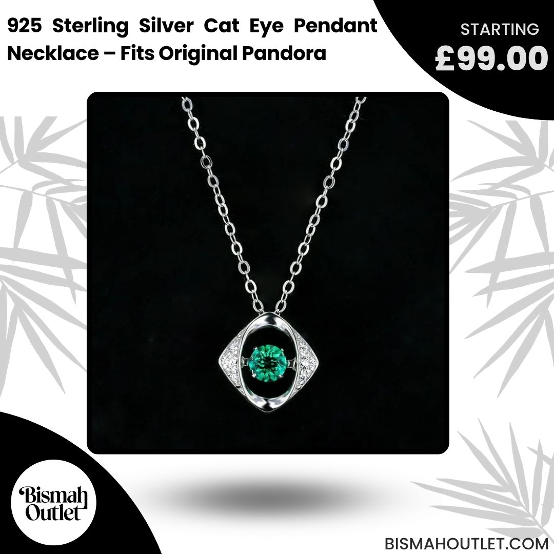 BismahOutlet's tweet image. 🐾✨ Purr-fectly Elegant! ✨🐾
Show off your style with the 925 Sterling Silver Cat Eye Pendant Necklace 🐱💎
🛒 Shop now 👉bismahoutlet.com/products/925-s…
#BismahOutlet #SterlingSilver #CatEyePendant #PandoraStyle #WomenJewelry #GiftForHer #ElegantLook #PendantNecklace #UniqueJewelry