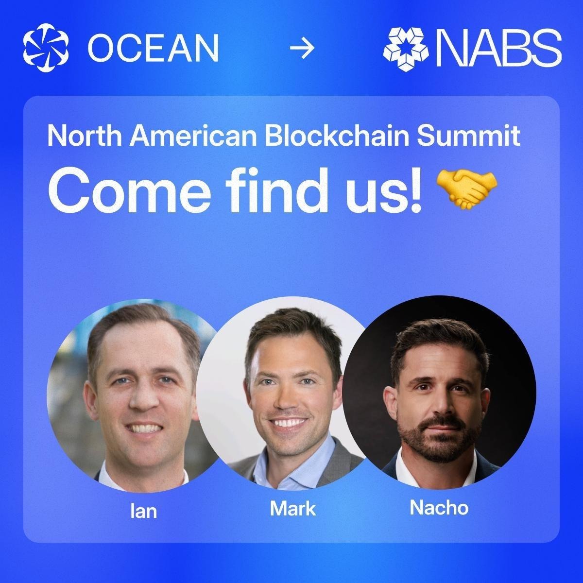 OCEAN is honored to be part of the @TXblockchain_ Council, helping to  promote Bitcoin mining in Texas. The Team (@MarkArtymko, Nacho Pauls and  @ocean_lawyer ) are in Dallas this week for @NABSummit