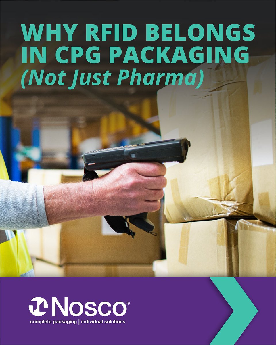 Nosco_Unpacked's tweet image. Integrating RFID into packaging means real-time data, accurate inventory and faster recalls. Plus, a better customer experience through product verification and connected packaging.

From healthcare to consumer goods, Nosco makes adding RFID seamless. #RFID #PackagingInnovation