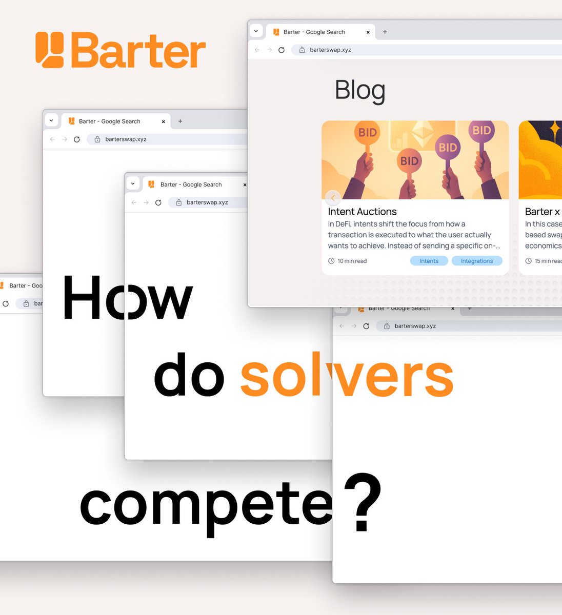 Click “swap”?
Somewhere, an auction just started — solvers are already competing to get you the best price.
Let’s unpack how these auctions work across intent-based systems 🧵