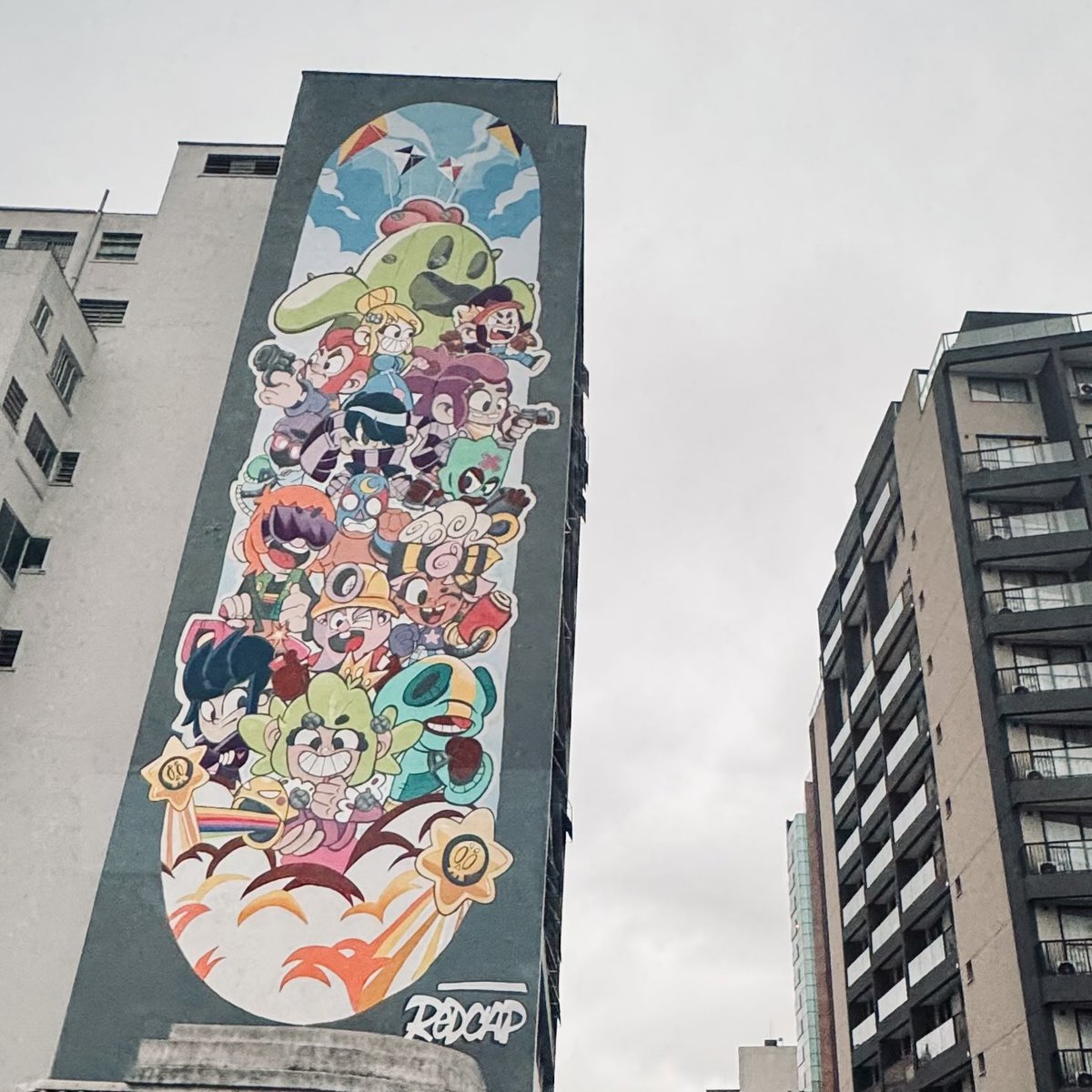 #brawlstars #brazil #SaoPaulo #mural
