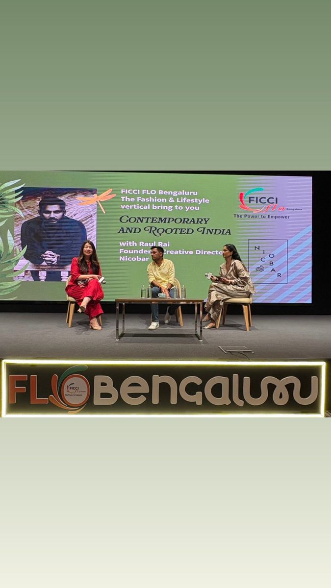FLOBengaluru's tweet image. FLO Bengaluru welcomed Raul Rai, co-founder of Nicobar, for an inspiring talk, styling session &amp;amp; immersive pop-up — an afternoon where contemporary met the rooted spirit of India.
 #FLOBangalore #Nicobar #StyleWithSoul