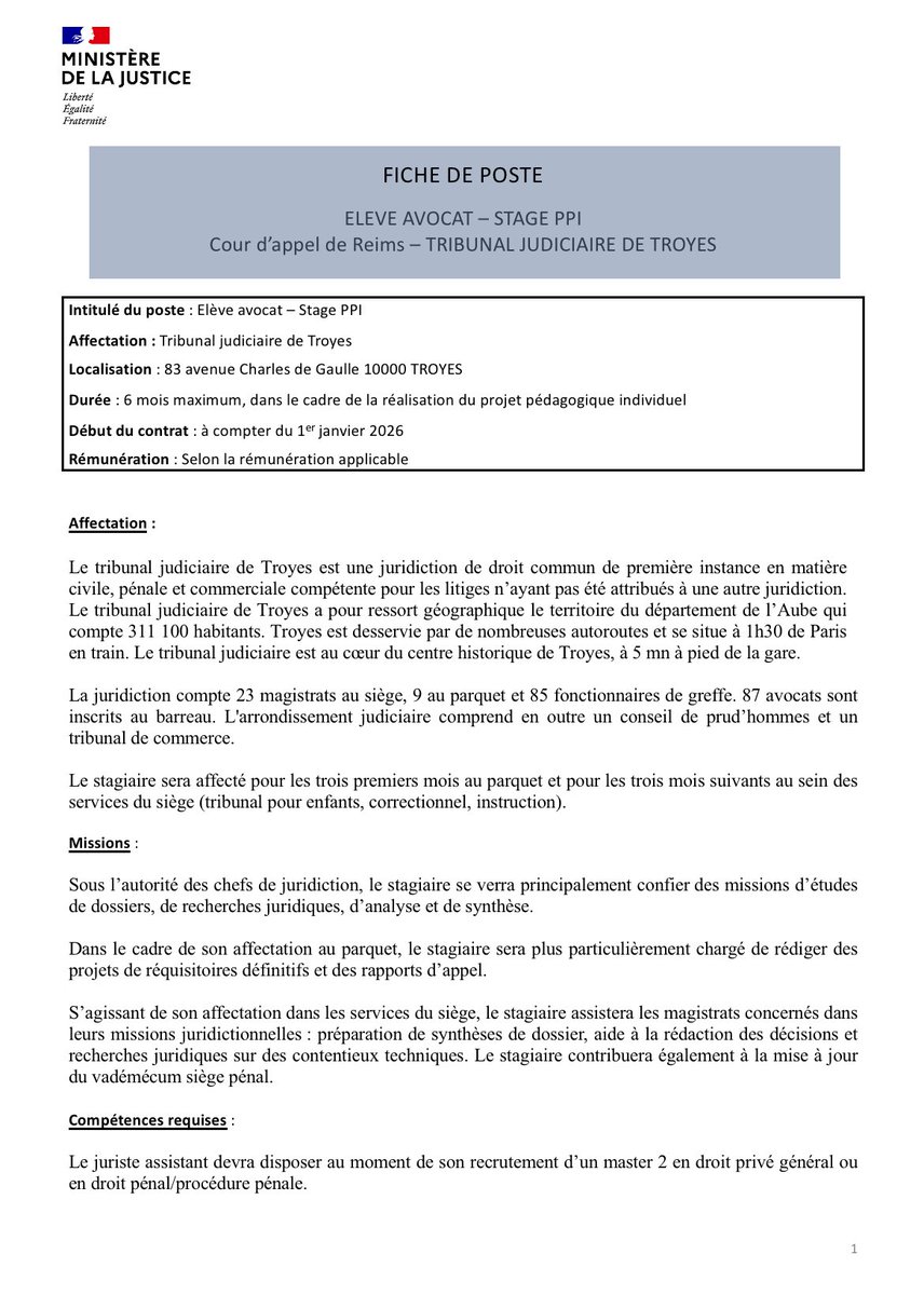 Tribunal Troyes tweet media