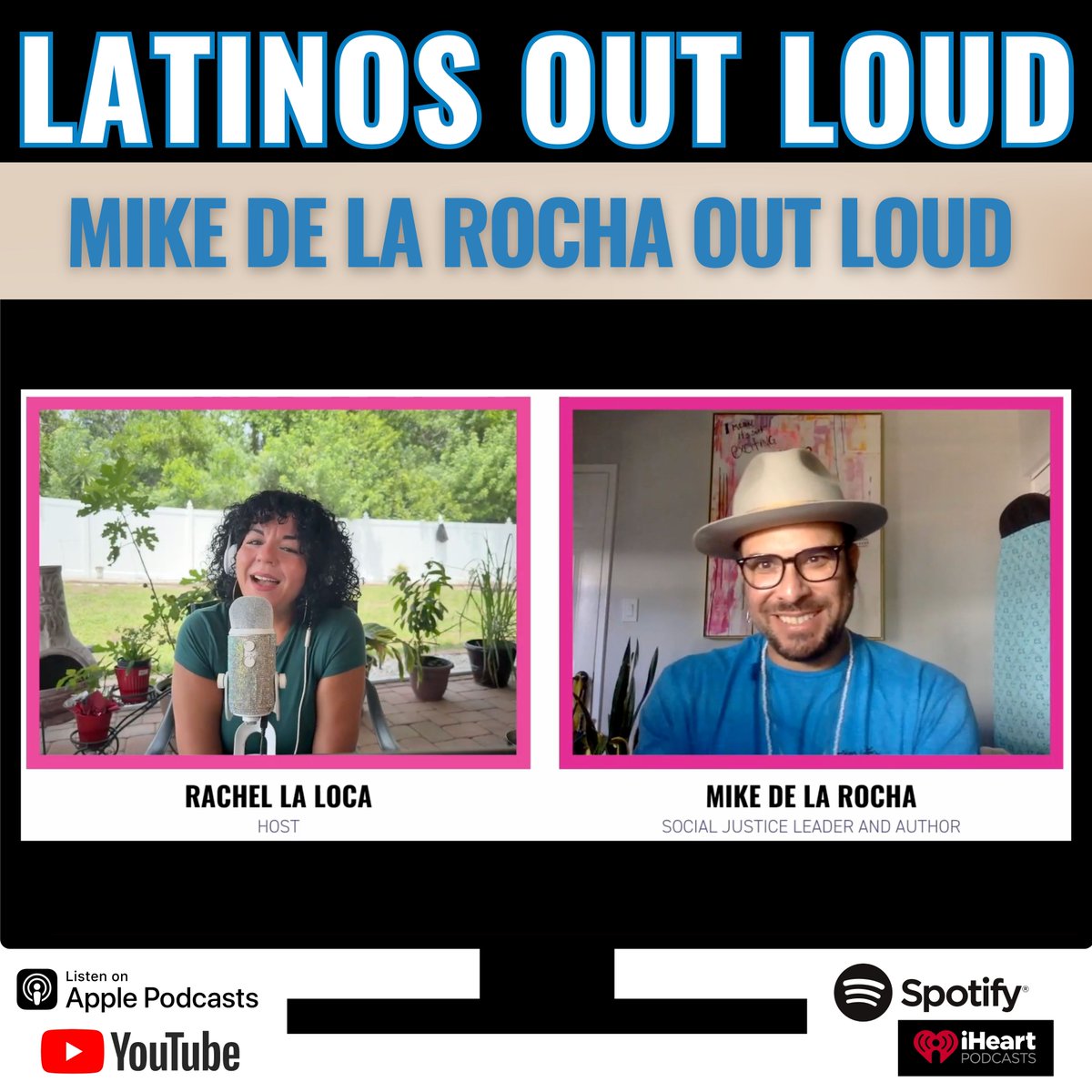 Happy Hispanic Heritage Month!! Don't forget to check out our latest episode with Mike De la Rocha.
YT Link: trib.al/CaRB4nR 
 #Latinosoutloud #LatinX #Hispanicheritagemonth #MikeDeLaRocha #Podcast #Comedy