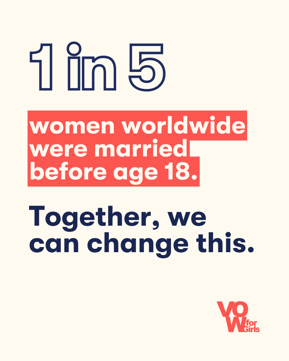Behind every statistic is a girl with dreams 💭✨ This #InternationalDayOfTheGirl, we’re spotlighting partners worldwide helping girls stay in school, safe, &amp; strong—because when girls thrive, the world changes. 🌍 Learn more: vowforgirls.org/partners
 #VOWforGirls