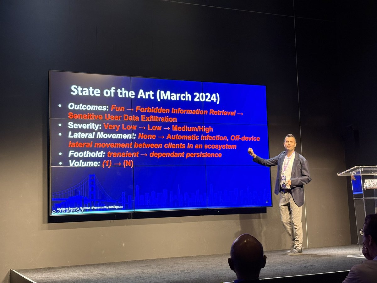 Ben shares the progression of ai security vulnerabilities discoveries
back in march 2024, we only knew about weak persistence mechanisms