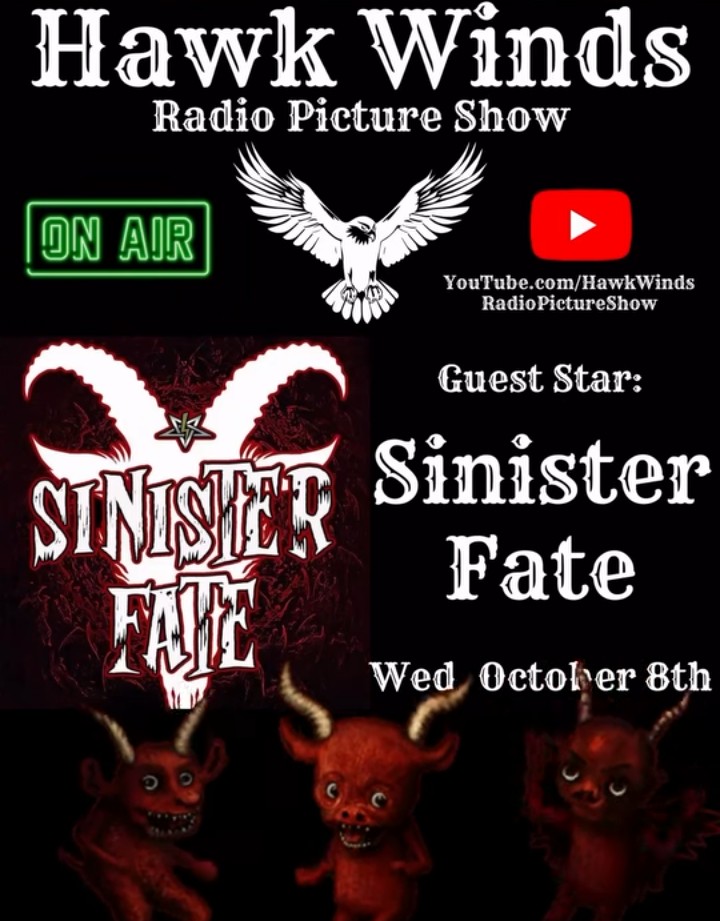 🔥 Message For The Kult 🔥

📣  TONIGHT!!

Show at 6pm, Link below!! ⤵️
youtube.com/live/z-LLzmBqa…

#sinisterfate #2ndcitysinners
#chicagohorror #churchofsatan #darkarts #bornagainsinners
#horror #blackflamekult
