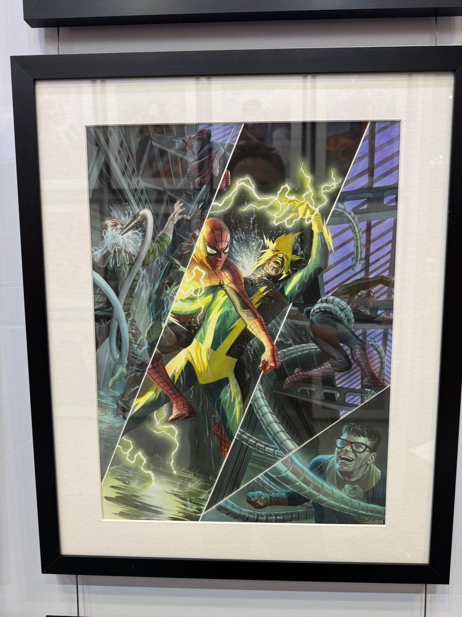 #Spiderman #originalart #nycc @SalAbbinanti 