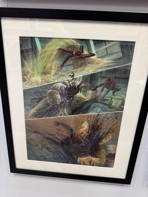 #Spiderman #originalart #nycc @SalAbbinanti 