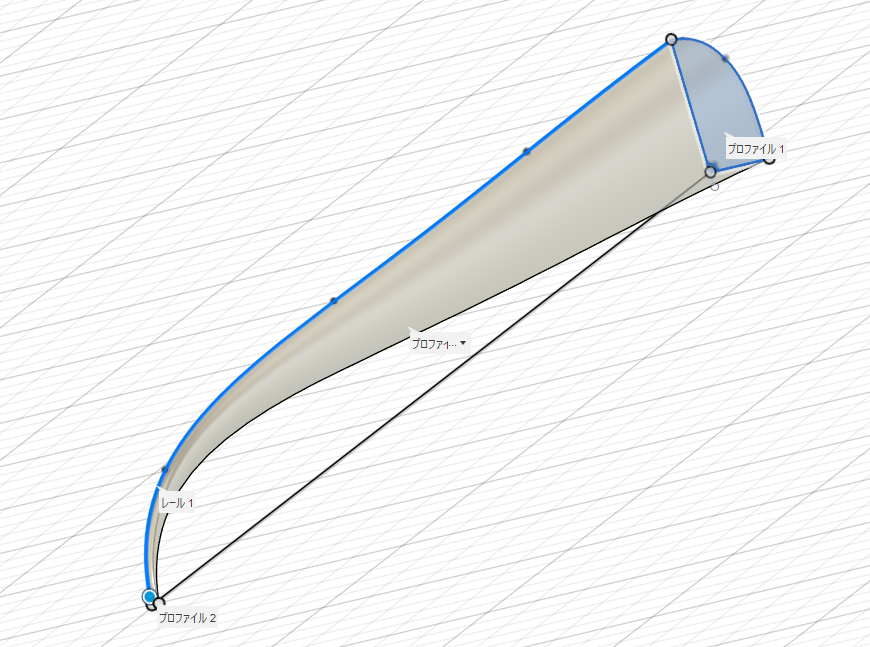 syouyuzara's tweet image. Fusionのロフトってほんと言う事聞かないよね。
全ての面に交点設定してレールを全部作っているのもかなり手間だし。対象となる面を指定したら自動でレール引いてくれてそれを修正できれば、とても助かるんだけどそんな機能ないのかしら？

#Autodesk 
#Fusion360