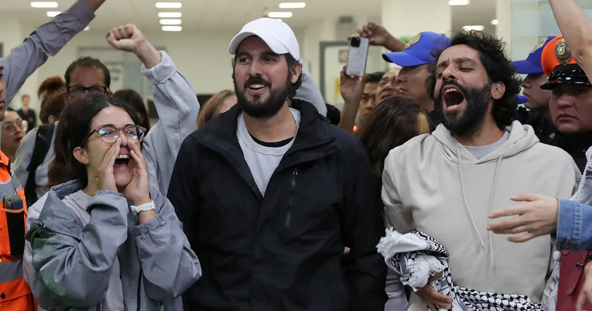 🕊️ “Estuvimos en la entraña del monstruo”:
Los activistas mexicanos de la Flotilla Global Sumud denunciaron tortura y maltrato tras su detención en Israel.
👉 Detalles: noticiasmxm.com/estuvimos-en-l… 
#FlotillaGlobal #México #Gaza #NoticiasMXM