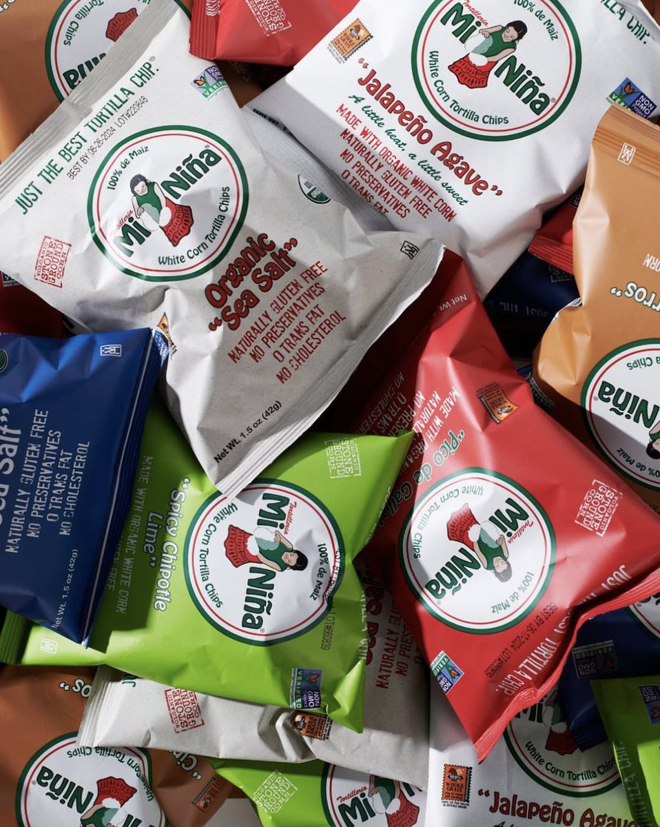 Have you grabbed our snack-sized Mi Niña chips yet? Perfect for on-the-go crunch, lunchboxes, or just because… snack happy, snack bold! 🌽

#mininatortilla #snacksize