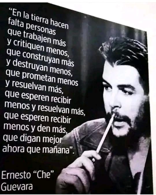 LuciaRodrguezD5's tweet image. #Che