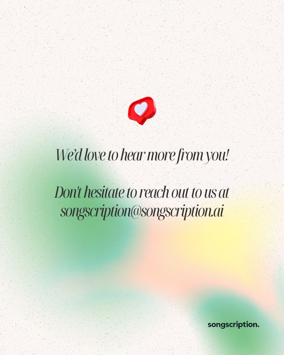 Songscription Inc tweet media