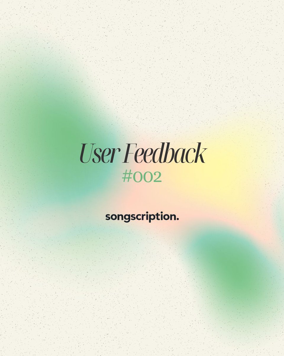 Songscription Inc tweet media