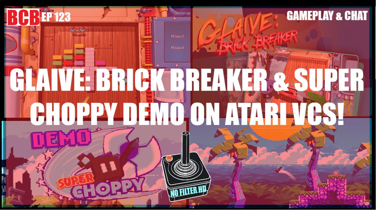 ballistikcoffee's tweet photo. TONIGHT @ 730 MT! #GlaiveBrickBreaker by @BlueSunsetGames &amp; #SuperChoppyDemo by @SSBFgames on the #Atari #VCS! Lets check out these 2 cool #games &amp; discuss! We waited 4 days for #Glaive 2 work on the #AtariVCS, was it worth the wait? #NoFilterHD #BCB Link: https://t.co/4TDDoSZfwu https://t.co/YMnGztMjr9