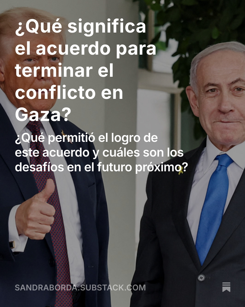 Sandra Borda (@sandraborda) on Twitter photo Por aquí, mi muy preliminar análisis sobre el acuerdo logrado hoy: es una muy buena noticia que resulta de un proceso que no empezó hace dos días. Pero hay que observar con cautela los desarrollos a partir de mañana en varios ámbitos. 
Los  invito a leer: sandraborda.substack.com/p/que-signific… Por aquí, mi muy preliminar análisis sobre el acuerdo logrado hoy: es una muy buena noticia que resulta de un proceso que no empezó hace dos días. Pero hay que observar con cautela los desarrollos a partir de mañana en varios ámbitos. 
Los  invito a leer: sandraborda.substack.com/p/que-signific…