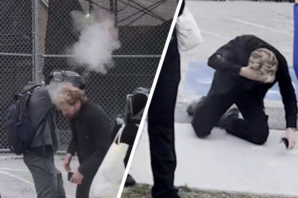 nypost's tweet image. Chicago pastor SHOT in head with pepper ball by ICE agents trib.al/CIHdreJ