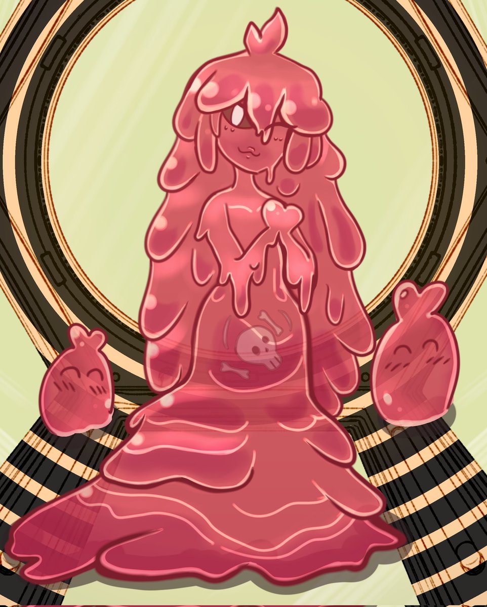 dairymania's tweet photo. #xxxtober2025 day 9: slime girl/boy with melting love... https://t.co/45sffROFQF